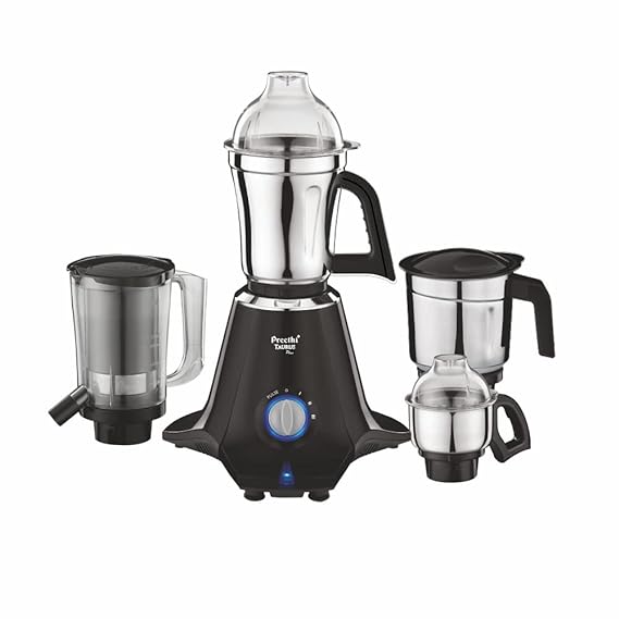 Preethi Taurus Plus 4 Jars Mixer Grinder 1000W-Mixer Grinder-dealsplant