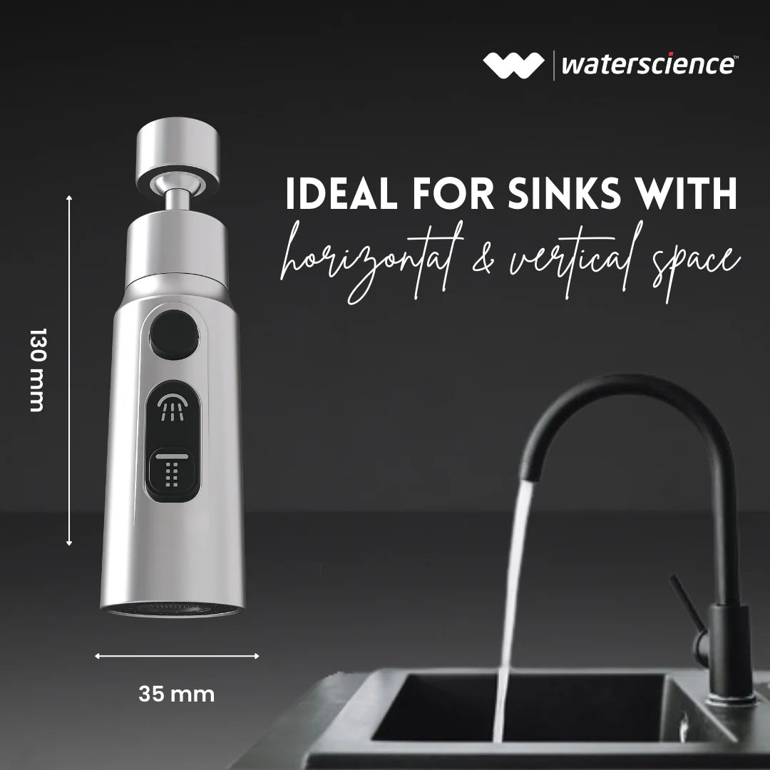 WaterScience AERA Water Saving Nozzle for Taps / Aerator Compact-bathroom accessories-dealsplant