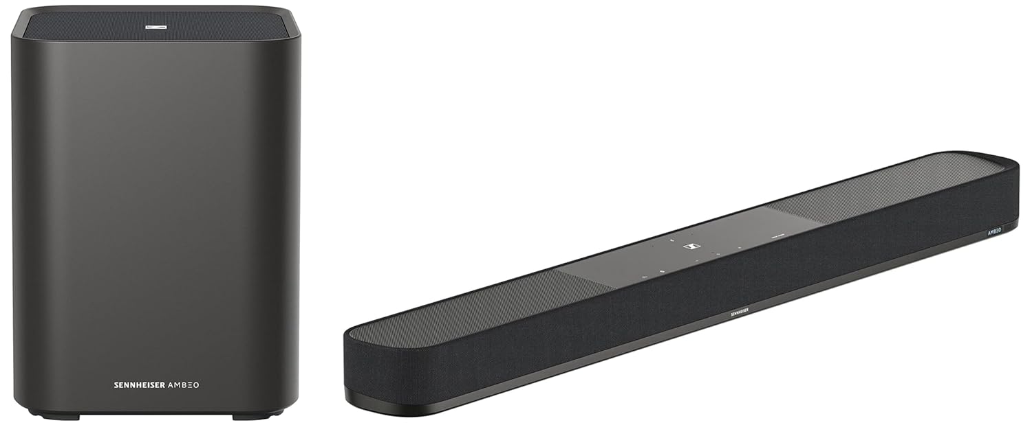 Sennheiser Ambeo Bundle - Plus & Sub Woofer-Bluetooth Sound bar-dealsplant