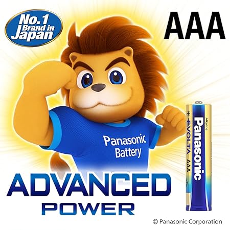 Panasonic Evolta Premium Alkaline Batteries Anti-Leak Seal - 10-Year Protection - 6-Pack-Batteries-dealsplant