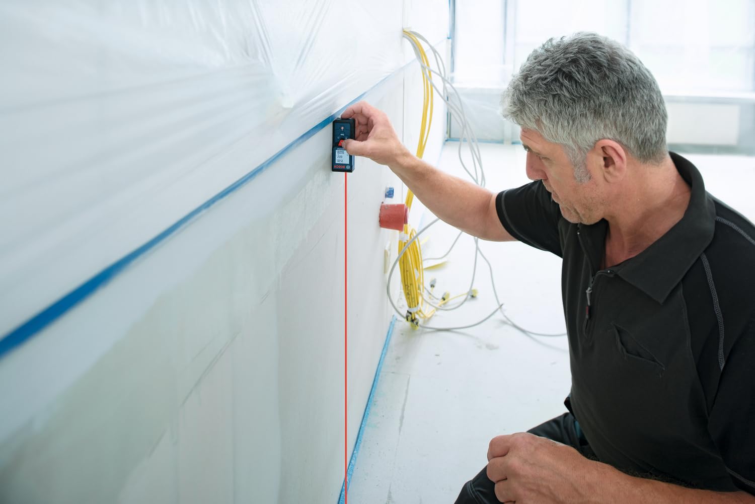 BOSCH GLM 40-12 Laser Measure | Precise Length, Area & Volume | Easy-to-Read Display | IP54 Durable | Memory Function for Fast Measurements | Compact & Pro-Grade Tool | 1 Yr Warranty-Laser Distance Meter-dealsplant