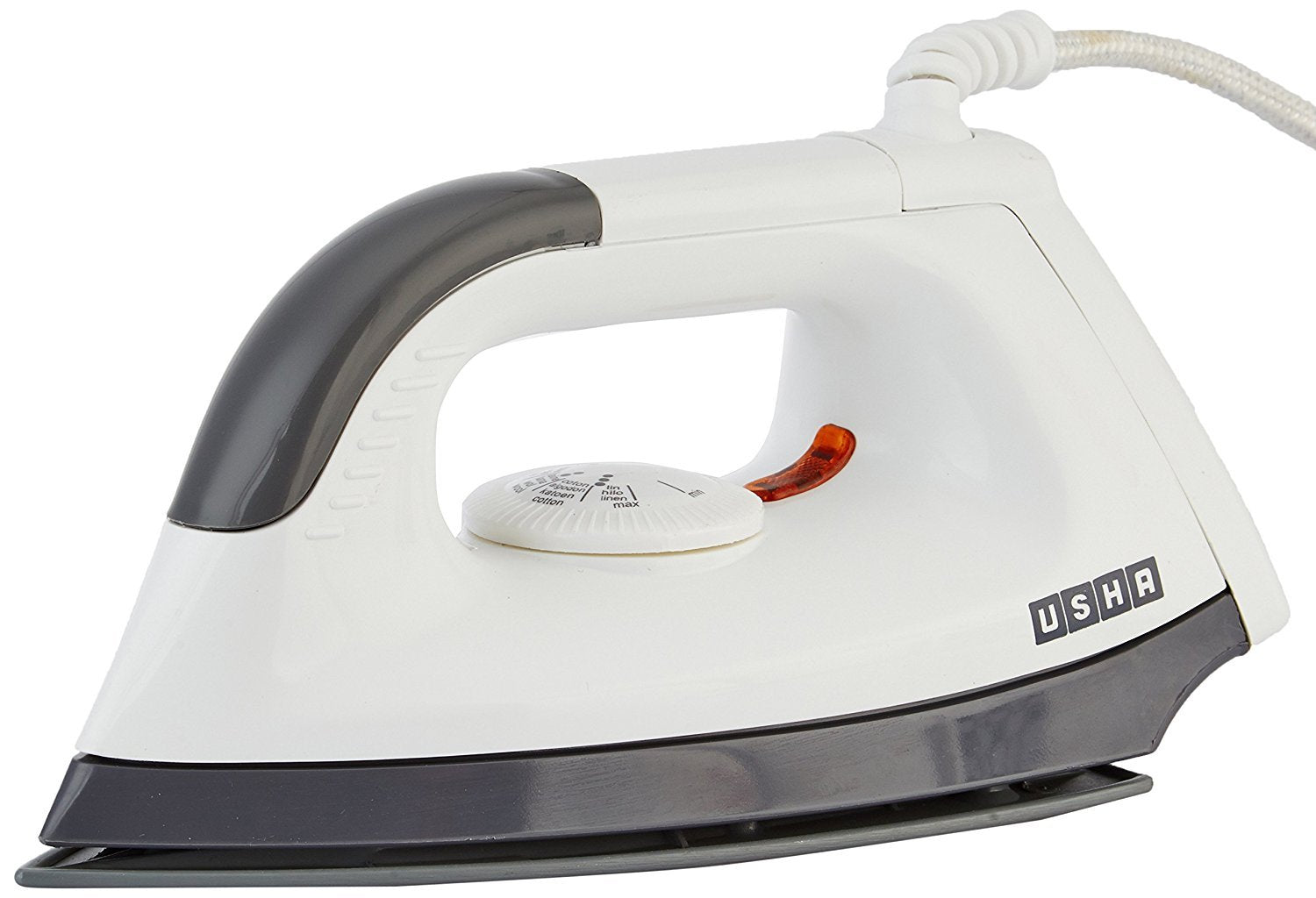 Usha 1000W Dry Iron (White, EI-1602)-dry iron-dealsplant