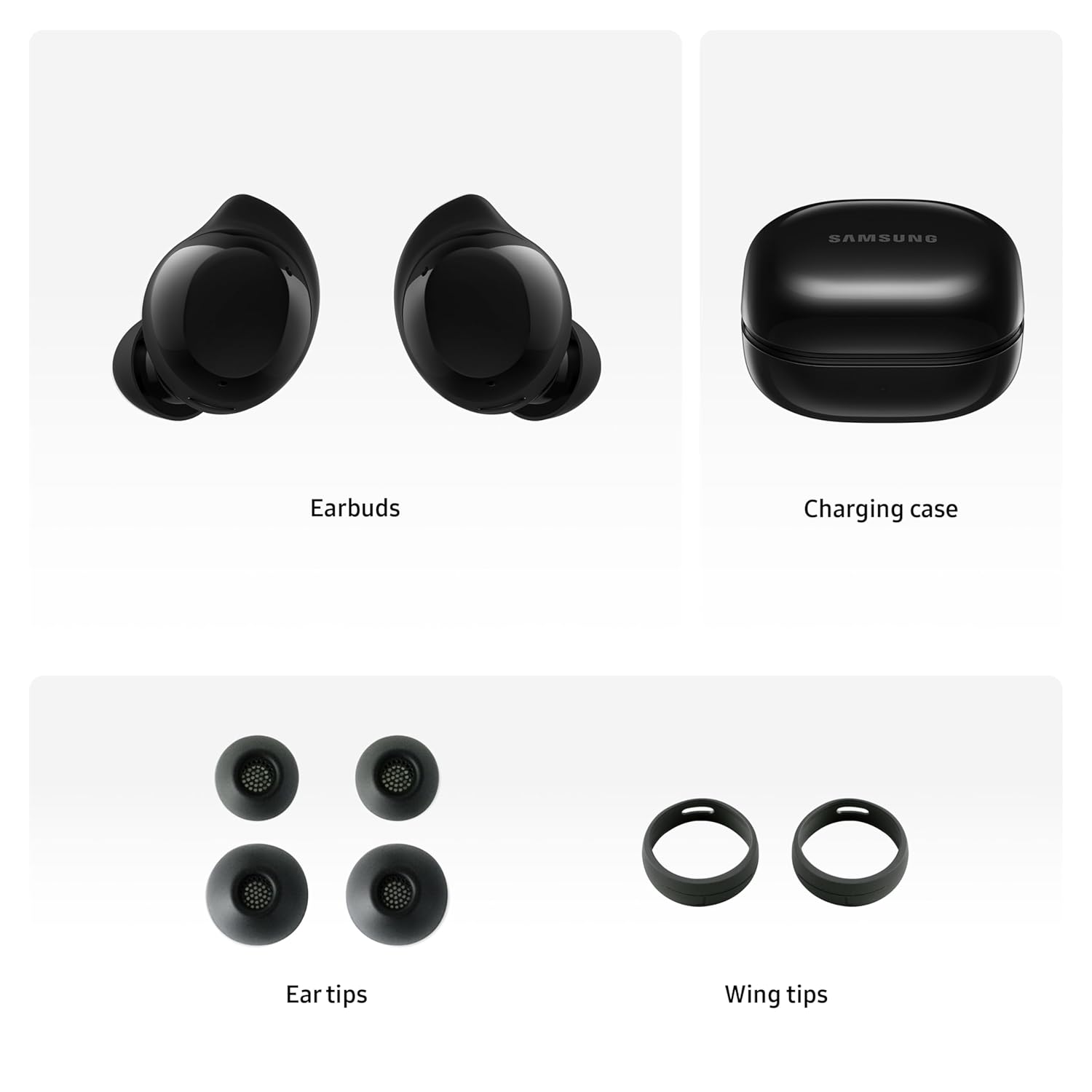 Samsung Galaxy Buds Core (Black) Galaxy AI Enabled in-Ear TWS with ANC Enriched Bass 6 Mic Setup |IP54 |35hrs Battery Touch Controls-dealsplant