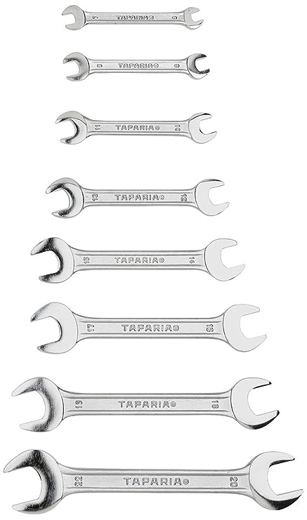 Taparia DEP 08 6 x 7 TO 20 x 22 mm Open Ended Spanner-Open Ended Spanner-dealsplant