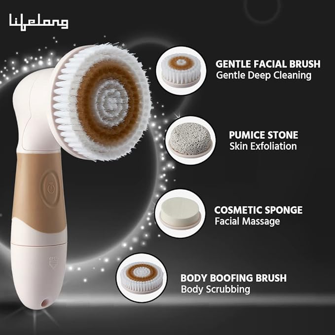 Lifelong LLM126 Portable Electric Face Cleanser And Massager-Face Cleanser-dealsplant