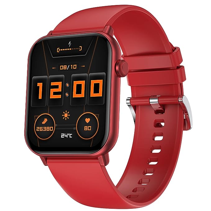 Fire-Boltt Ninja Fit Smartwatch Full Touch 1.69 & 120+ Sports Modes with IP68, Multi UI Screen, Over 100 Cloud Based Watch Faces, Built in Games-Smart Watch-dealsplant
