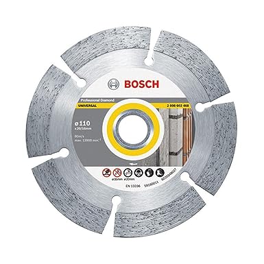 Bosch 2608602460 110x16/20x12mm Segment Diamond Cutting Blade-Segment Diamond Cutting Blade-dealsplant