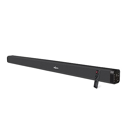 FINGERS Sound Guru 20 W Wired Soundbar with 2.0 Stereo Speaker for TV/PC/Projectors/Tablets (Black)-Speaker-dealsplant