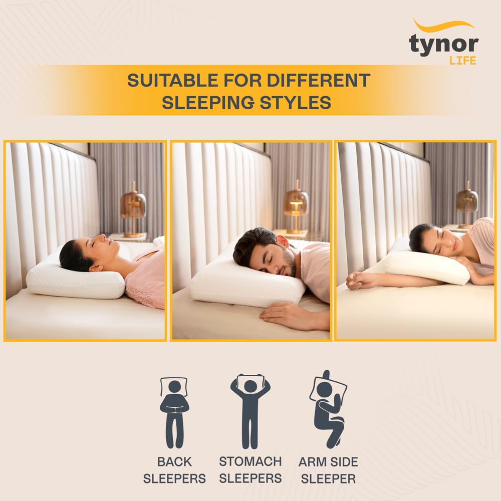 Tynor Life Elite Ortho Memory Pillow-Health & Personal Care-dealsplant