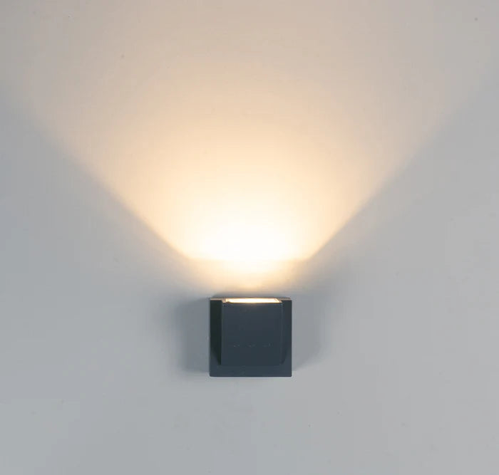 INVENTAA Reina LED Up Down Outdoor Wall Light – 1-Way & 2-Way, Cool & Warm White-Outdoor Lighting-dealsplant