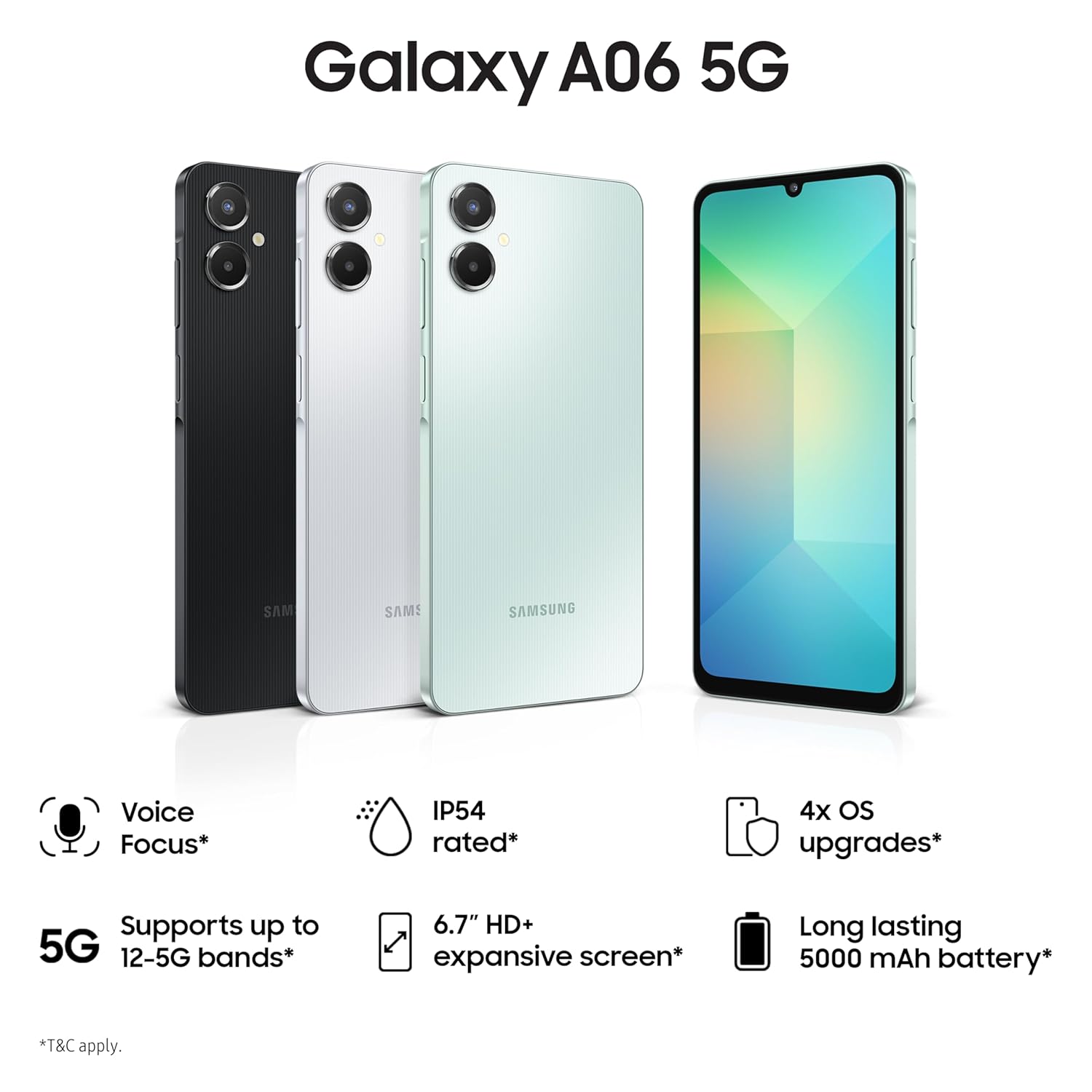 Samsung Galaxy A06 5G (6GB RAM, 128GB Storage)-Mobile Phones-dealsplant