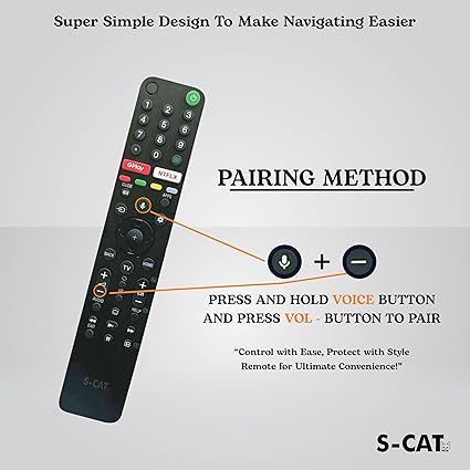 Sony Bravia TV Remote RMF-TX500p Smart 4K OLED Google Televison with Bluetooth Voice Command-Tv Remote-dealsplant