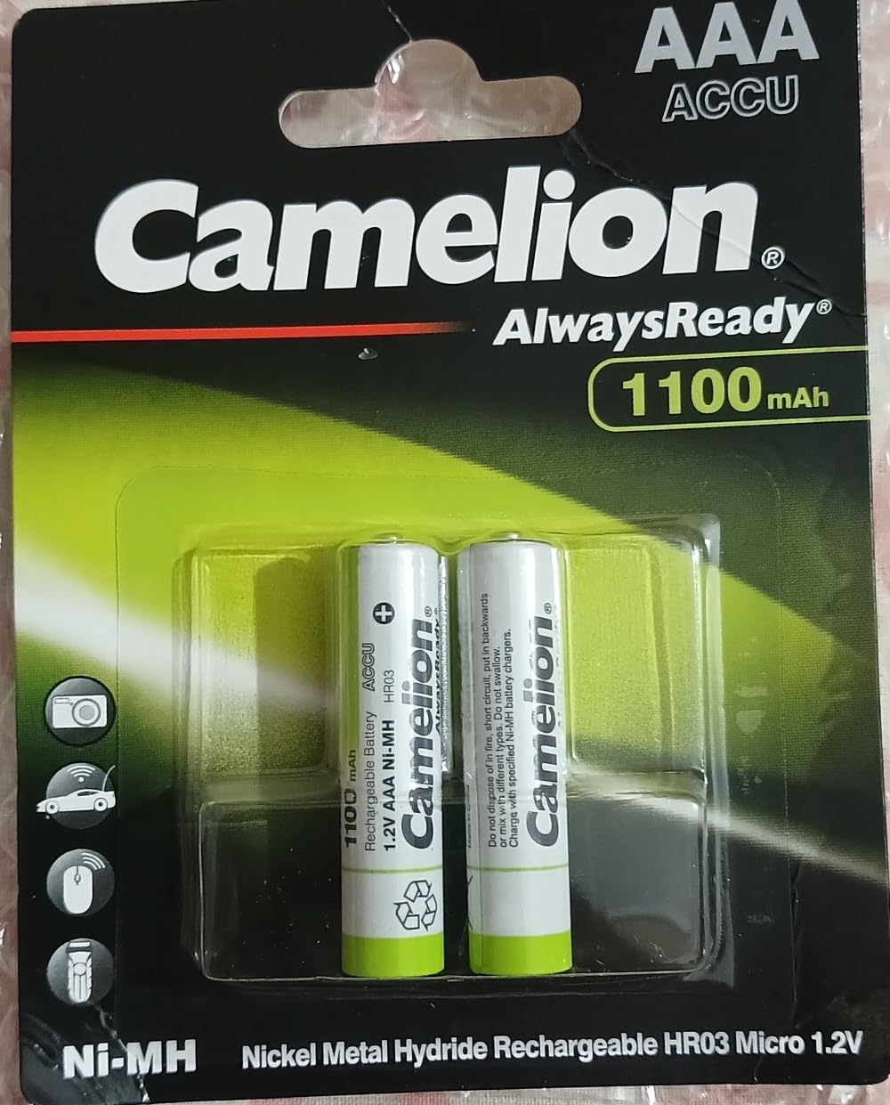 Camelion AAA 1100mah BP4 Always Ready Rechargeable Pre - Charged NI-MH-Battery-dealsplant