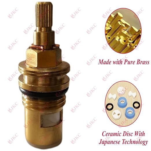 Dealsplant Parrywar Type Tap Spindle Brass Half Inch for Parryware Tap Fitting Spindle-Tap Fitting Spindle-dealsplant