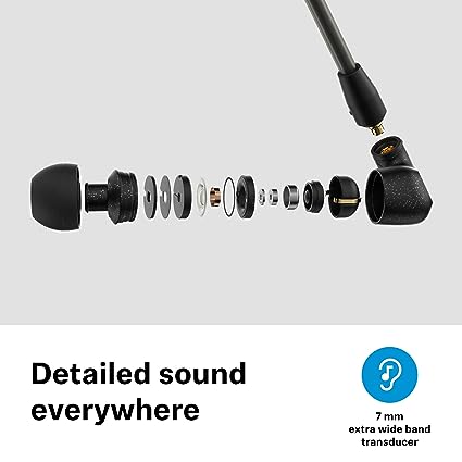 Sennheiser IE 300 Wired In Ear earphones without mic (Black)-IN EAR-dealsplant
