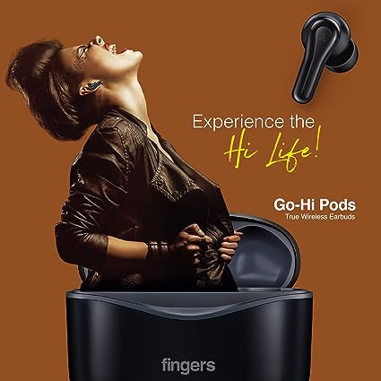 FINGERS Go-Hi Pods2 True Wireless Earbuds-Wireless Earbuds-dealsplant