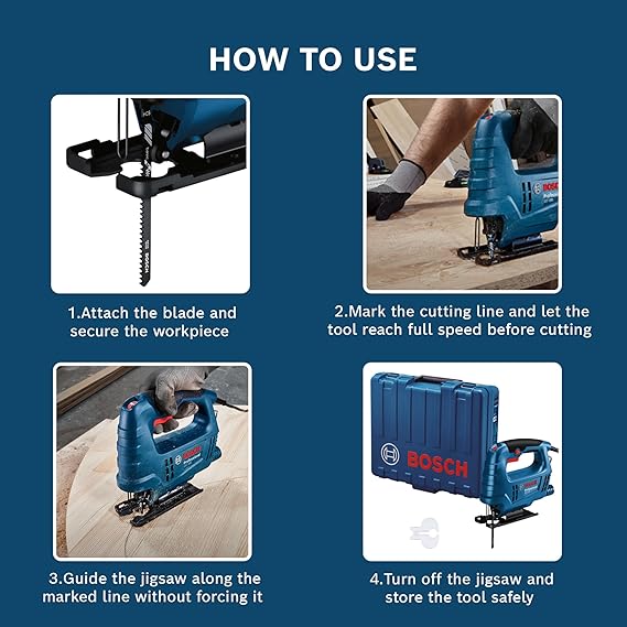 Bosch GST 680 500 W Jig Saw-Jig Saw-dealsplant