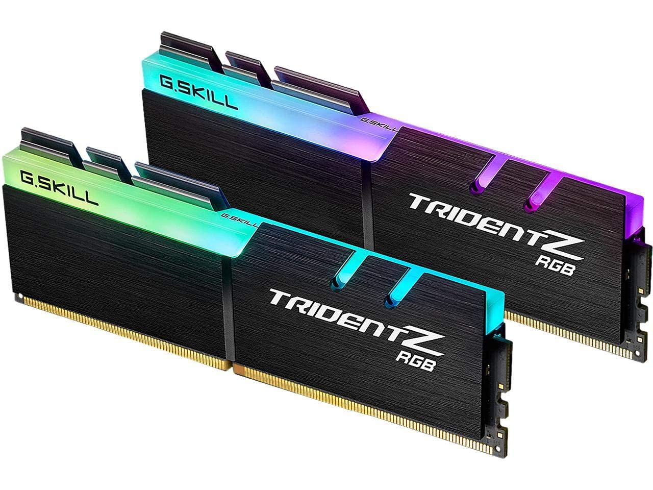 G.Skill Trident Z RGB 32GB (16GBx2) DDR4 3600MHz Desktop Memory RAM - F4-3600C16D-32GTZRC-Computer Desktop RAM-dealsplant