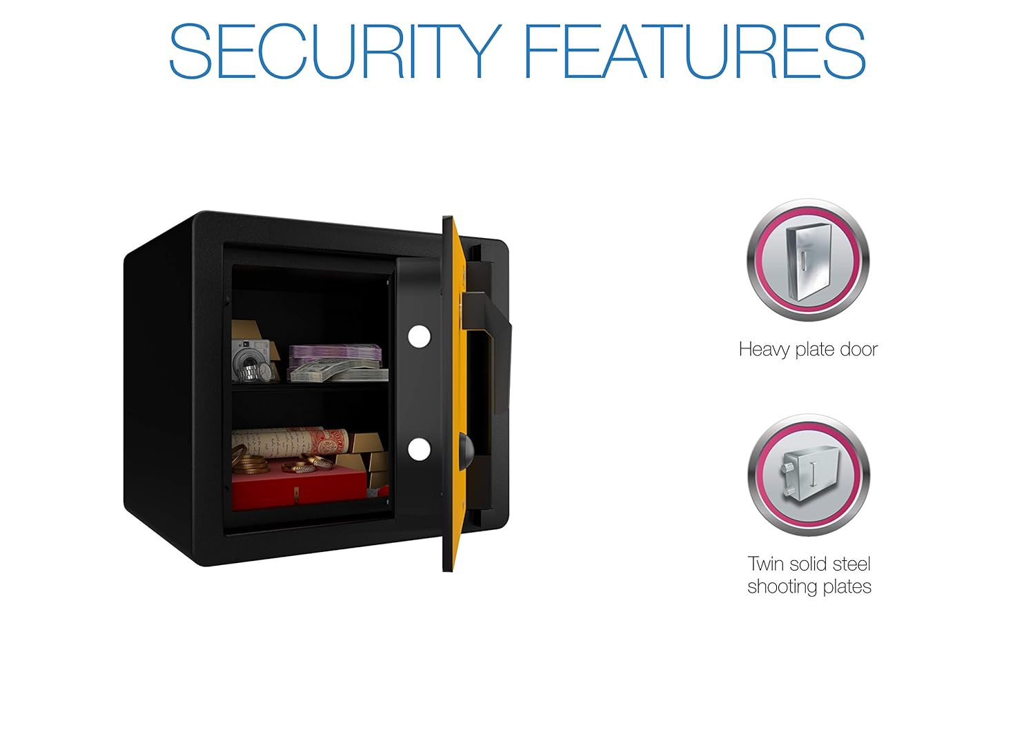Godrej Security Solutions Rhino V1 (Gold)-Safe Locker-dealsplant