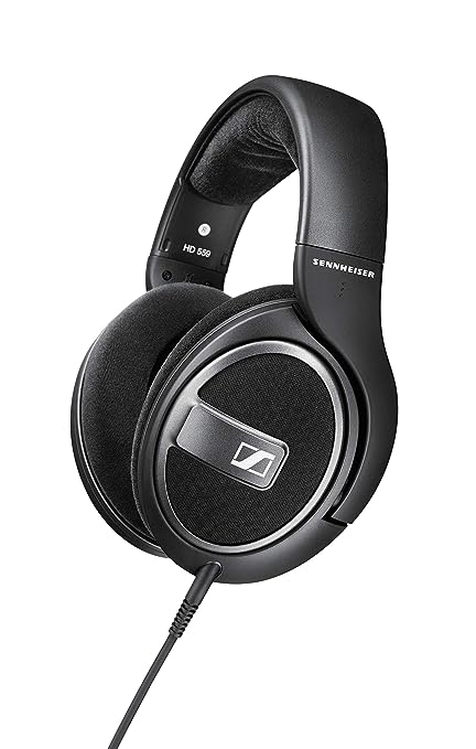 Sennheiser HD 559 Wired Over Ear Headphones Without Mic(Black)-Audiophile Headphones-dealsplant