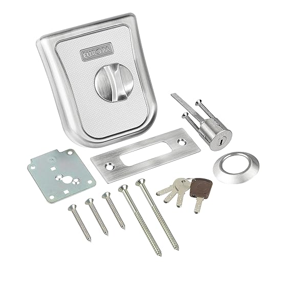 Europa N313 Nexen Next - Gen Night Latch (Antibrass/Satin Nickel)-Door lock-dealsplant