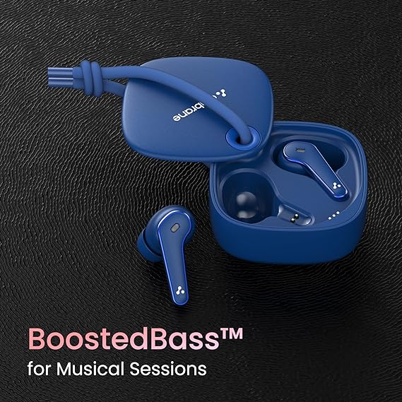 Ambrane Dots Dew True Wireless In Ear Earbuds with Up to 30 Hrs Playti