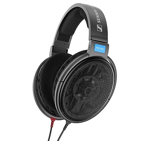 Sennheiser HD 600 Wired Over Ear Headphones without Mic (Black)-Audiophile Headphones-dealsplant