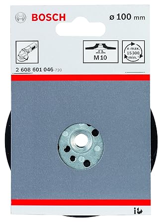 Bosch 2608601046 Rubber 100 mm Backing Pad-Backing Pad-dealsplant