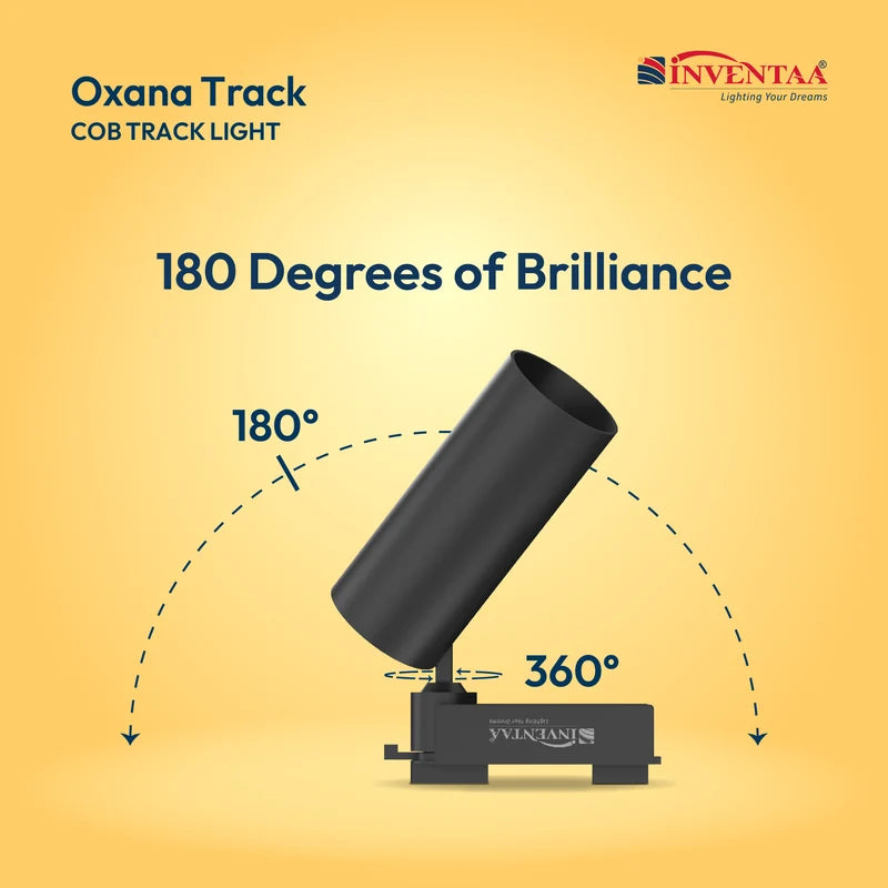 INVENTAA Oxana COB Track Light – 12W 20W | Cool Warm Neutral