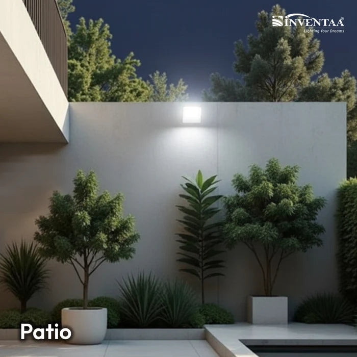 INVENTAA Mithra Solar Wall Light – Premium Outdoor Wall Mount Solar LED Light
