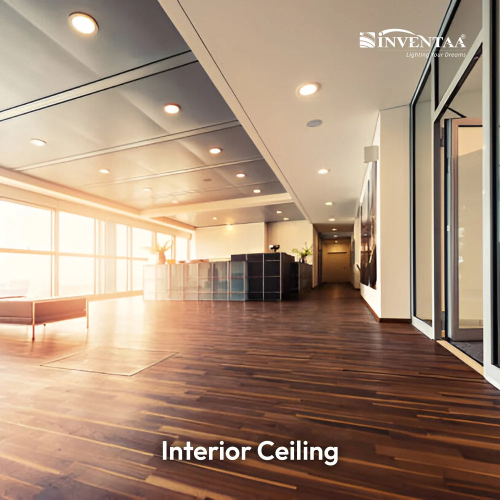 INVENTAA Titos LED Recessed Down Light – Round, IP20, 8W/15W/22W-Indoor Lighting-dealsplant
