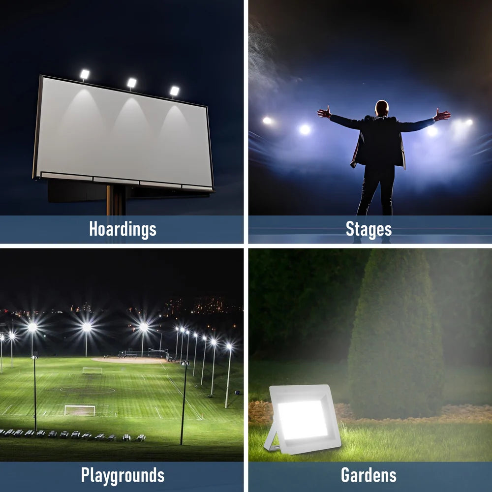 INVENTAA Zeva Eco LED Stadium Flood Light – 50W Cool & Warm White