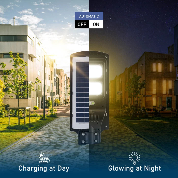 INVENTAA Erato Solar Street Light – LED Solar Outdoor Street Lamp | 40W 60W 200W