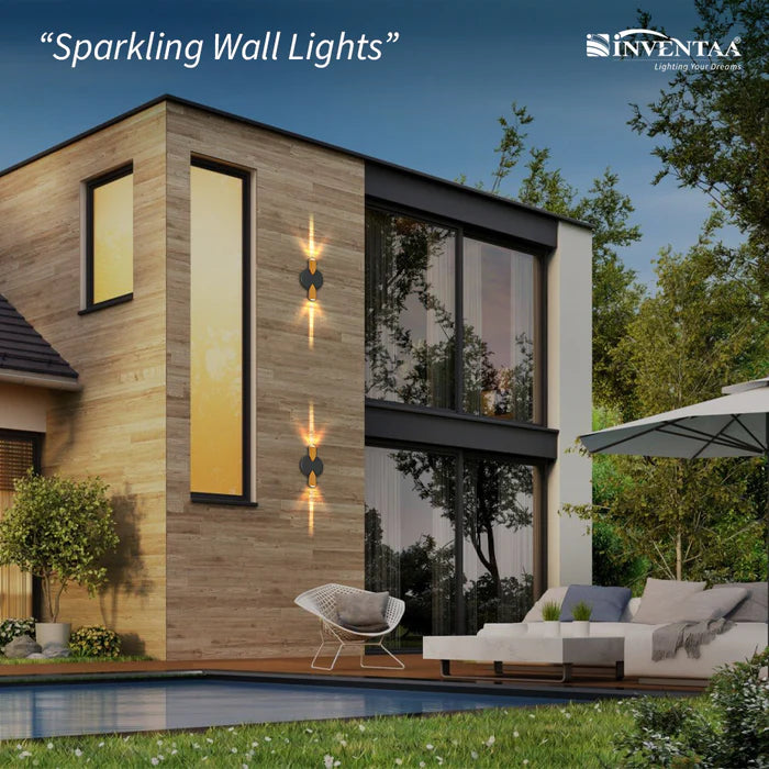 INVENTAA Ayla LED Outdoor Wall Light – 2W/3W IP65 Weatherproof