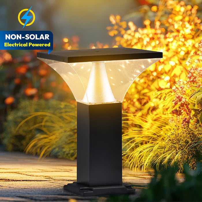 INVENTAA Bloom 20W LED Garden Bollard Light – Waterproof Outdoor Landscape Pathway Light