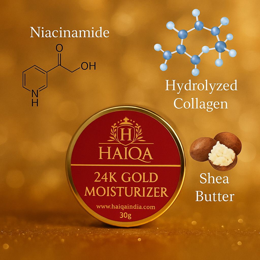 Haiqa 24k Gold Moisturizer-30g-HEALTH & PERSONAL CARE-dealsplant