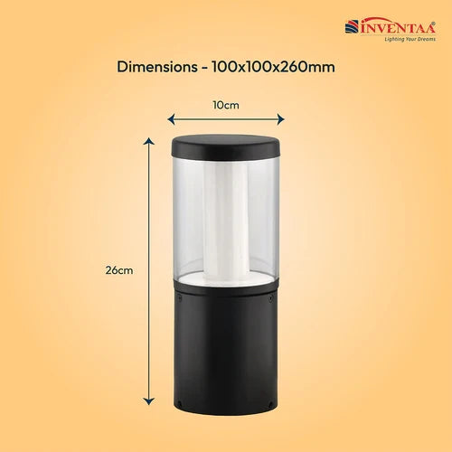 Inventaa Electra 18W Outdoor Gate Light — 3-in-1 LED (Cool, Warm & Neutral White)-Outdoor Lighting-dealsplant