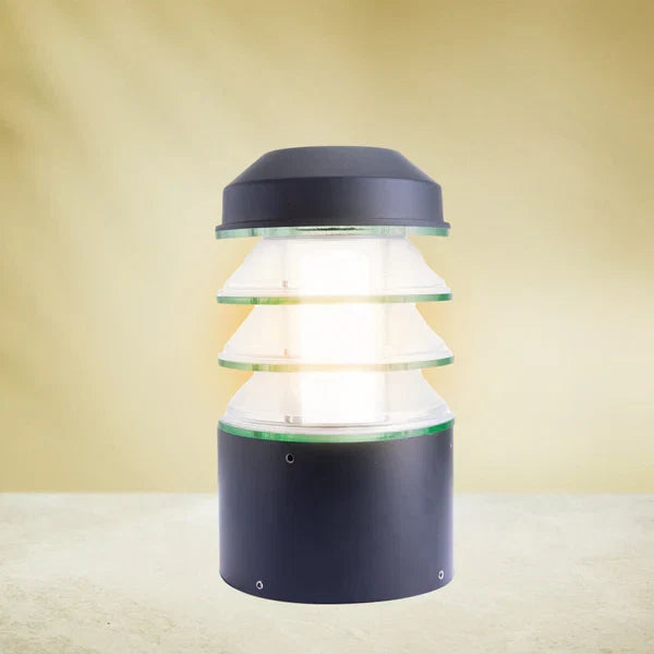 Inventaa Estela - Modern Gate Post Lights | LED Front Gate Lamps for Outdoor