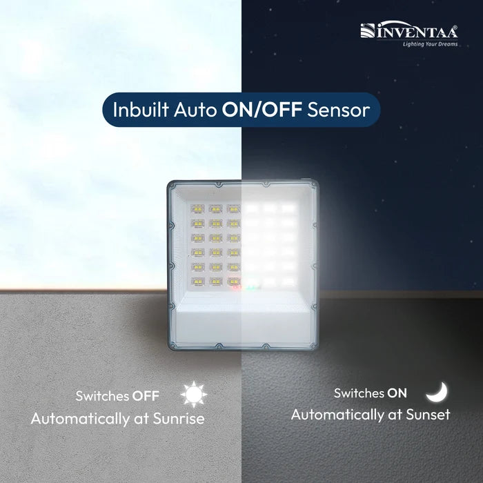 INVENTAA Mithra Solar Wall Light – Premium Outdoor Wall Mount Solar LED Light