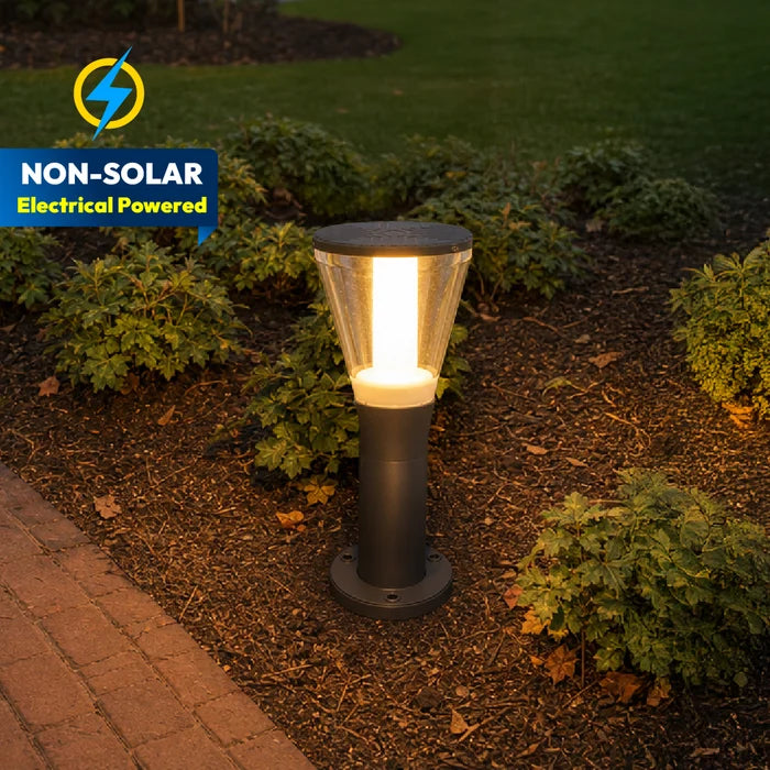 INVENTAA OLIVIA STEM 12W 3-in-1 LED Bollard Light – Colour Changing Garden Pathway Light