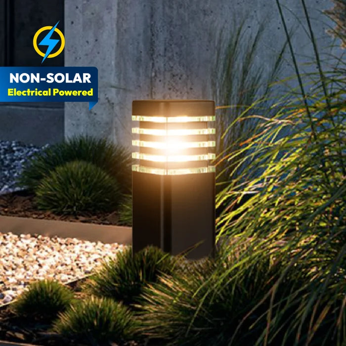 INVENTAA EBERTA 12W 3-in-1 LED Bollard Light – Colour Changing Garden Pathway Light