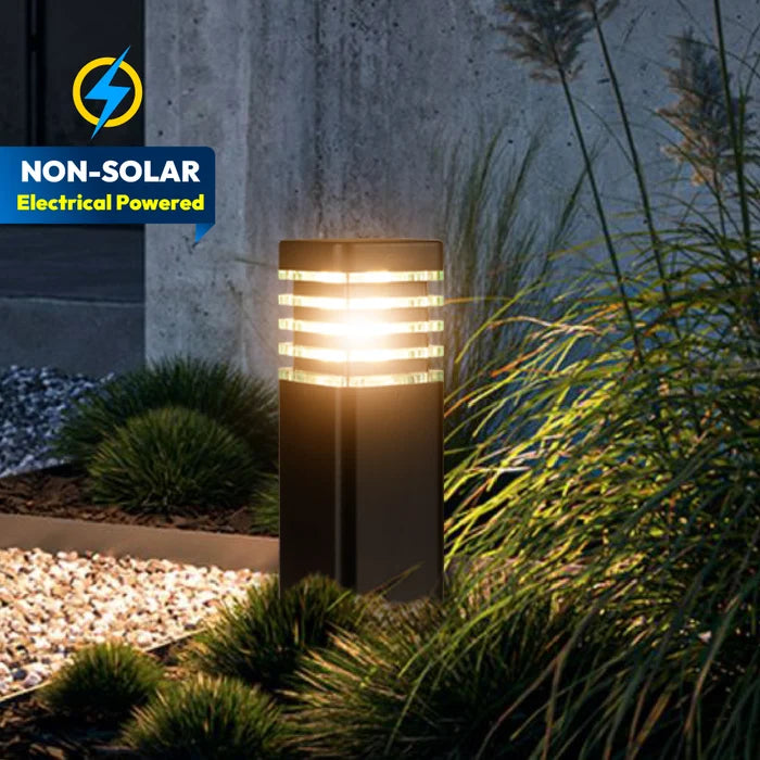 INVENTAA EBERTA 12W 3-in-1 LED Bollard Light – Colour Changing Garden Pathway Light