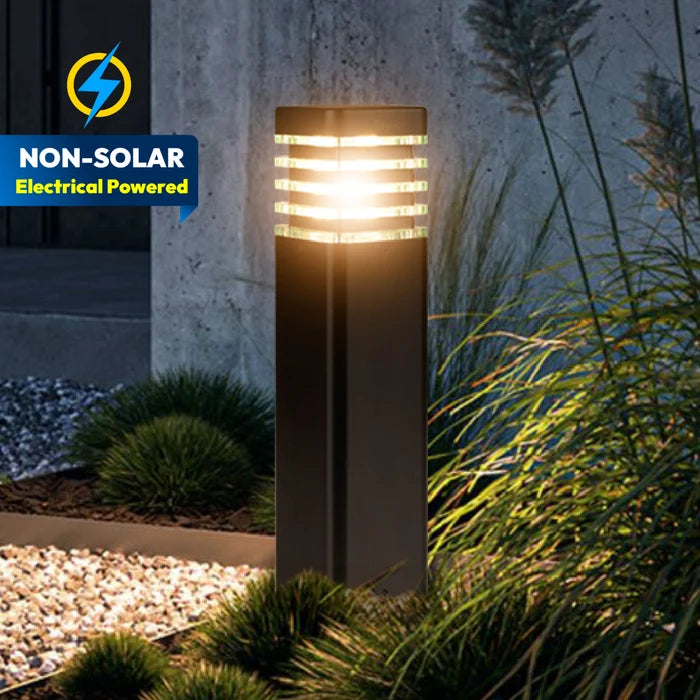 INVENTAA EBERTA 12W 3-in-1 LED Bollard Light – Colour Changing Garden Pathway Light