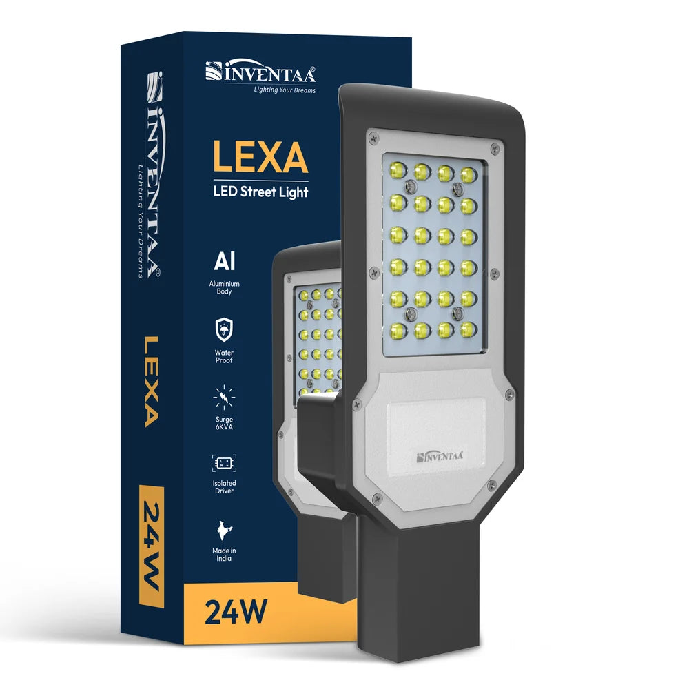 INVENTAA Lexa LED Pathway Street Light – 24W, 36W, 50W, 100W-Outdoor Lighting-dealsplant