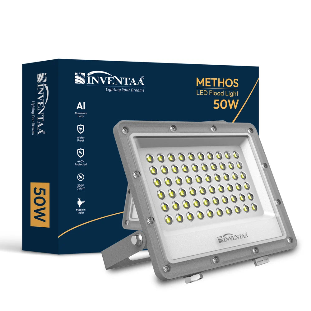 INVENTAA Methos LED Outdoor Flood Light – 50W, 100W & 200W