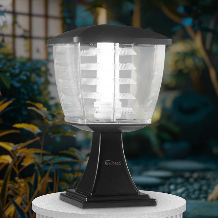 Inventaa Glasis 18W LED Gate Light — Outdoor Entrance & Pillar Light with 1-Year Warranty