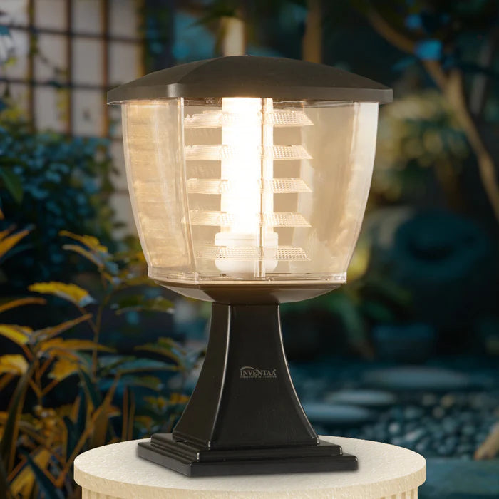 Inventaa Glasis 18W LED Gate Light — Outdoor Entrance & Pillar Light with 1-Year Warranty