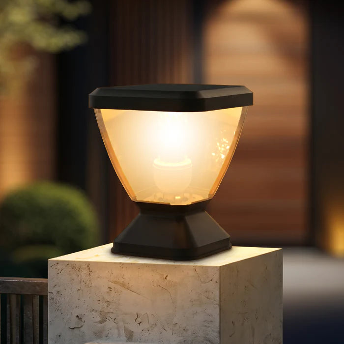 Inventaa Zenia ECO 12W Outdoor Gate Pillar Light — IP65 Weatherproof LED