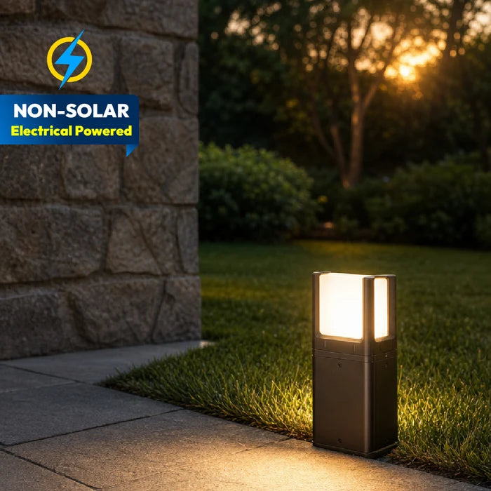 Inventaa CUBA LED Bollard Light for Outdoor Garden & Landscape – 1 Year Warranty-Outdoor Lighting-dealsplant