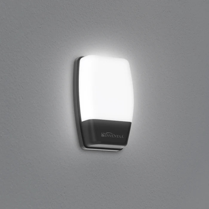 INVENTAA Exla LED Bulkhead Light – 12W & 20W Outdoor Wall Light